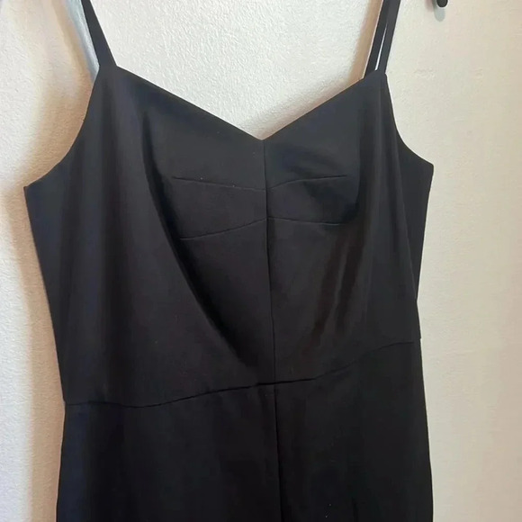 NWT Banana Republic black spaghetti strap dress - Picture 3 of 11